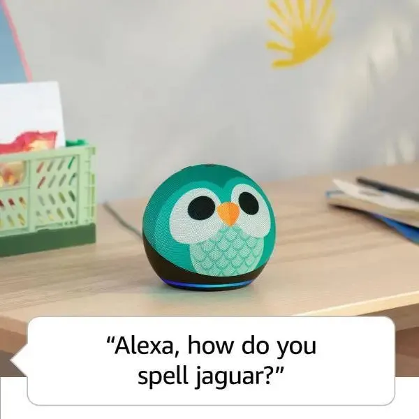 Amazon Echo Dot Kids WiFi Bluetooth Speaker 5th Generation Owl