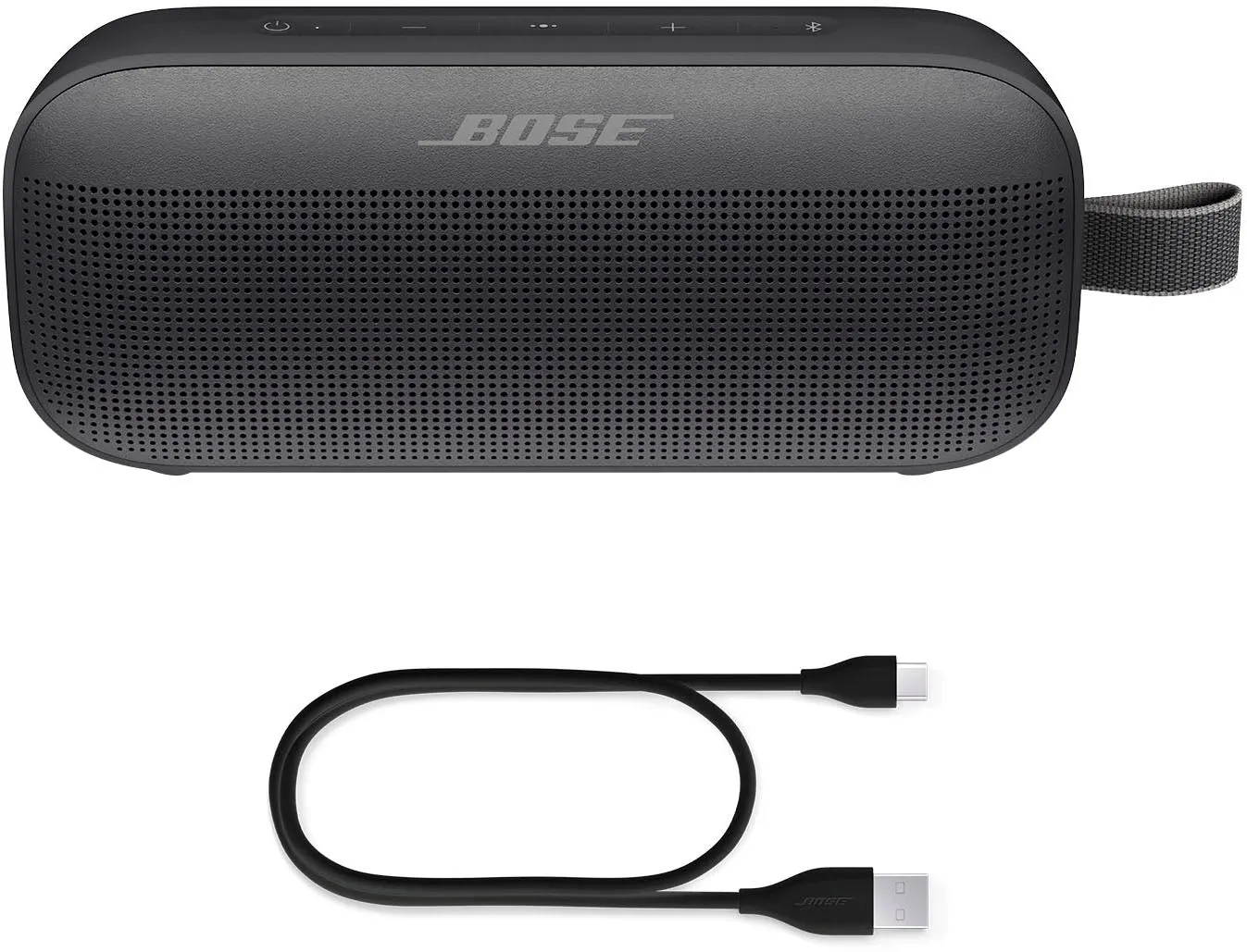 Bose - SoundLink Flex Portable Bluetooth Speaker with Waterproof/Dustproof Design - Black