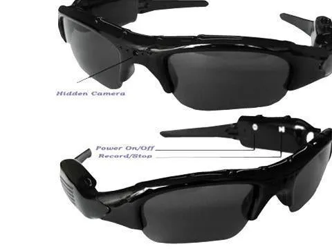 Classy Sleek Design Trekkers Digital Video Recording Sports Sunglasses