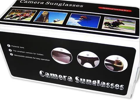 Classy Sleek Design Trekkers Digital Video Recording Sports Sunglasses