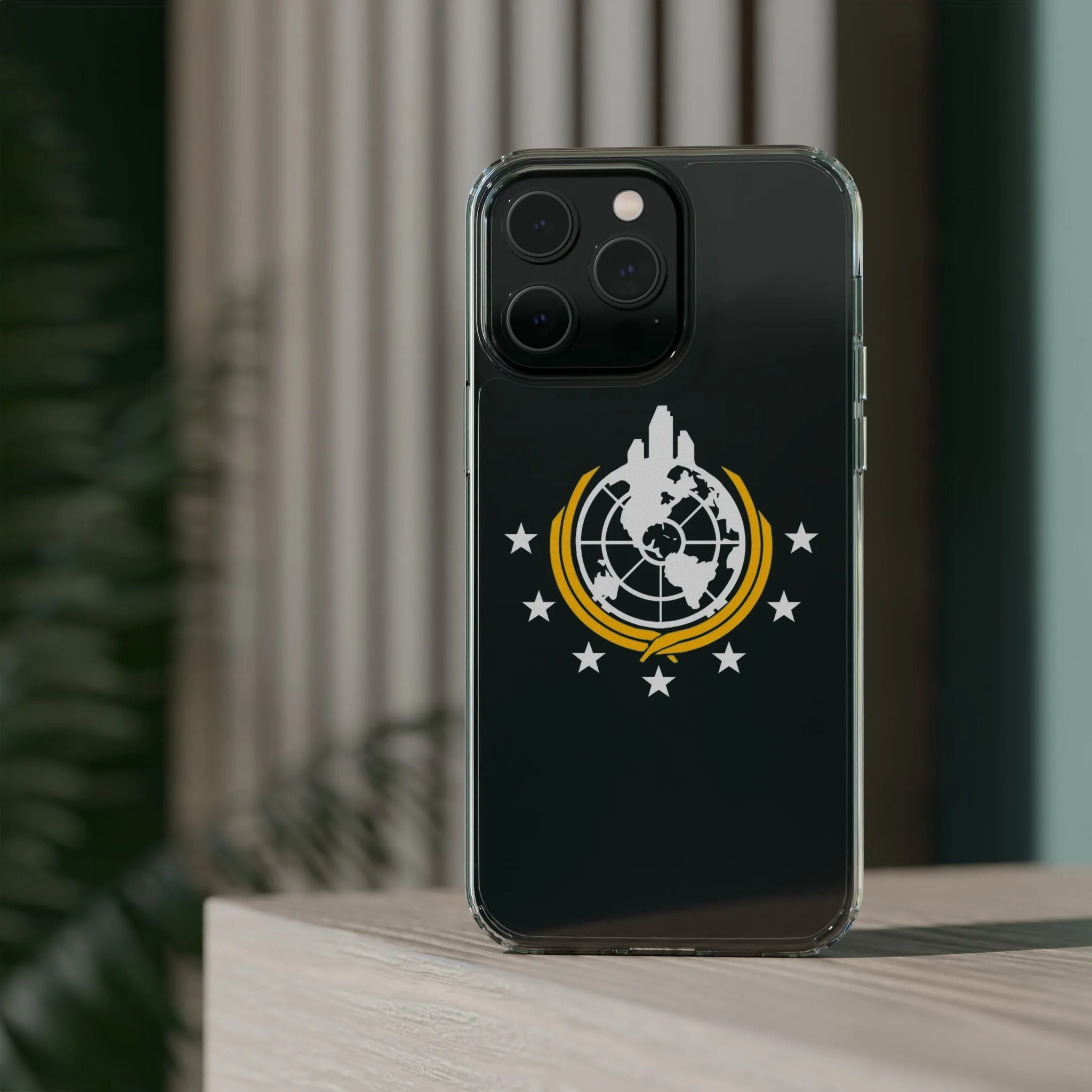 Helldivers 2 Superearth Phone Clear Cases Helldiver Funny Cute Cool Gift For Gamer Game Him Her Logo Birthday Gifts Mobile Case