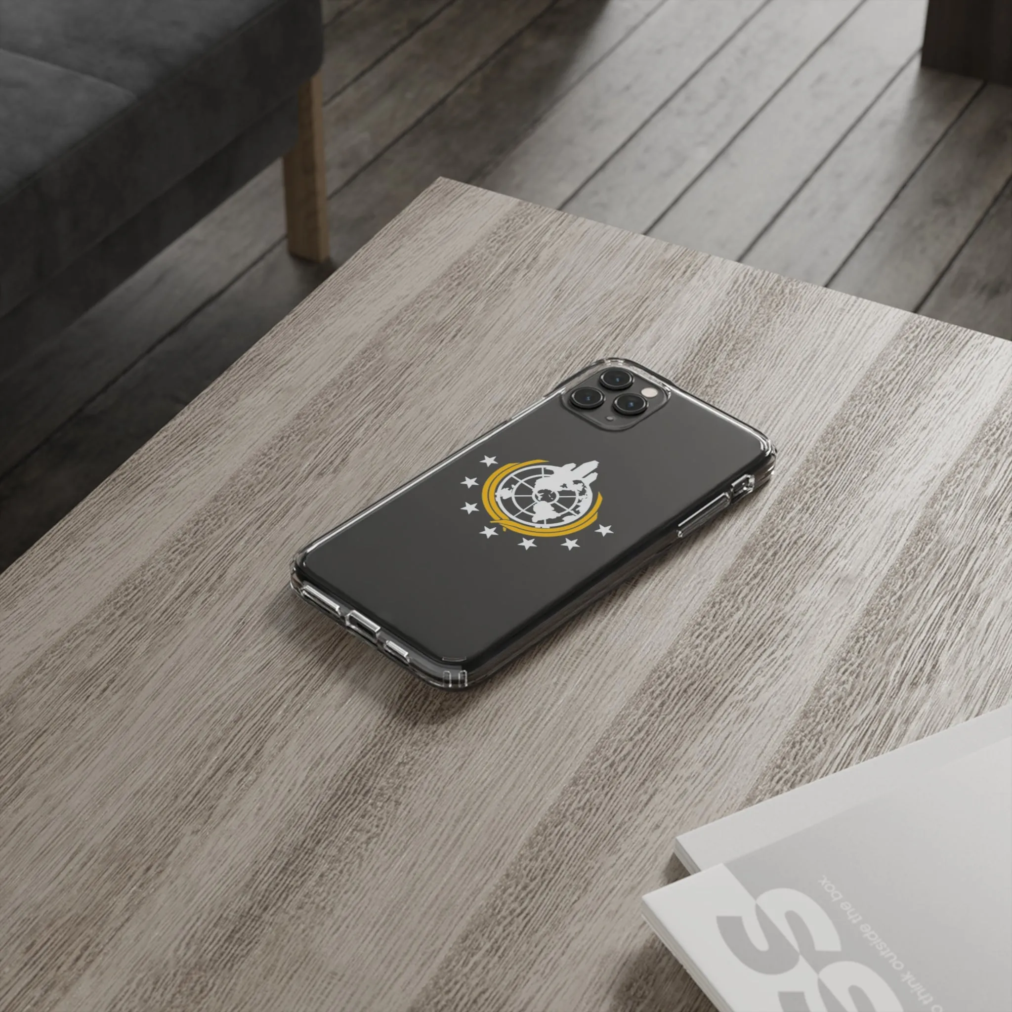 Helldivers 2 Superearth Phone Clear Cases Helldiver Funny Cute Cool Gift For Gamer Game Him Her Logo Birthday Gifts Mobile Case