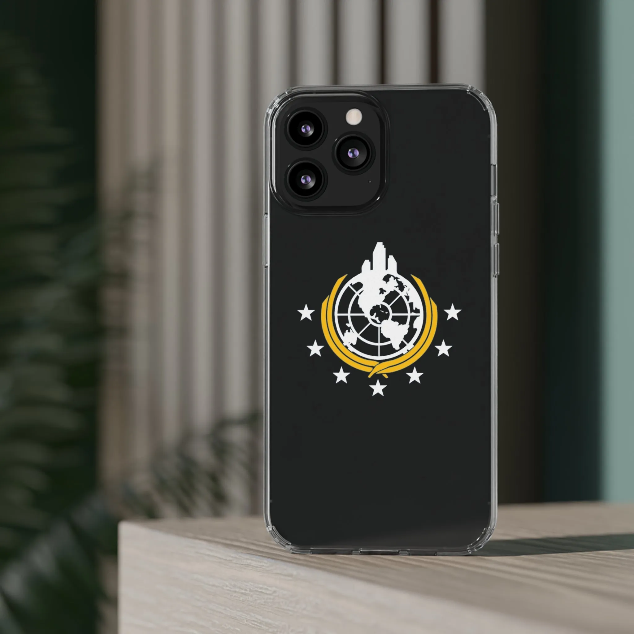 Helldivers 2 Superearth Phone Clear Cases Helldiver Funny Cute Cool Gift For Gamer Game Him Her Logo Birthday Gifts Mobile Case