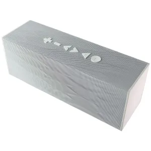 Jawbone Big JAMBOX Wireless Bluetooth Speaker - White Wave / NO AC Adapter