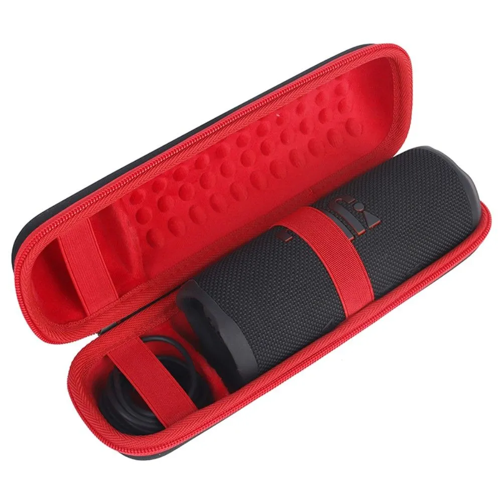 JBL Flip 6 / 5 / 4 portable storage bag - Black / Red