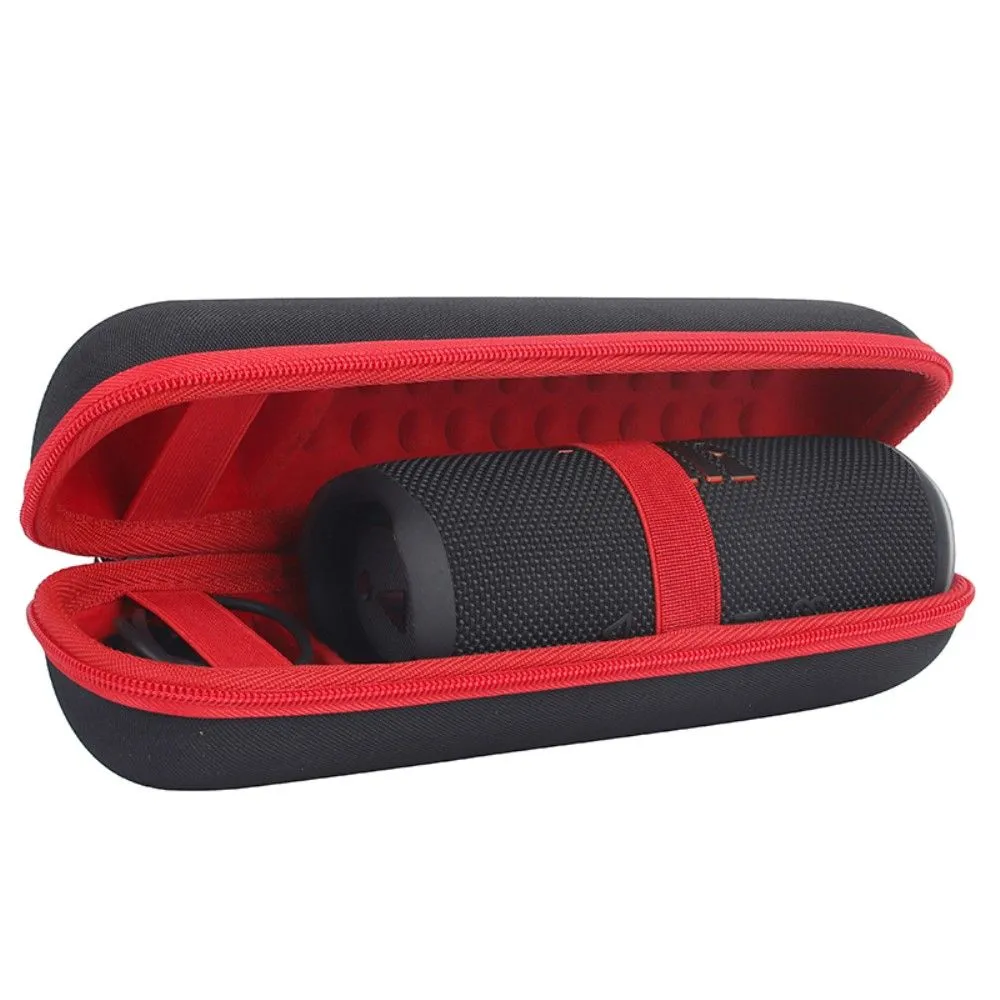 JBL Flip 6 / 5 / 4 portable storage bag - Black / Red