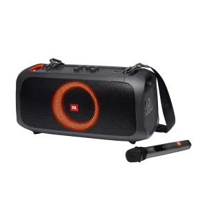 JBL Party Box On-The-Go Portable Party Speaker with Built-in Lights and Wireless Mic