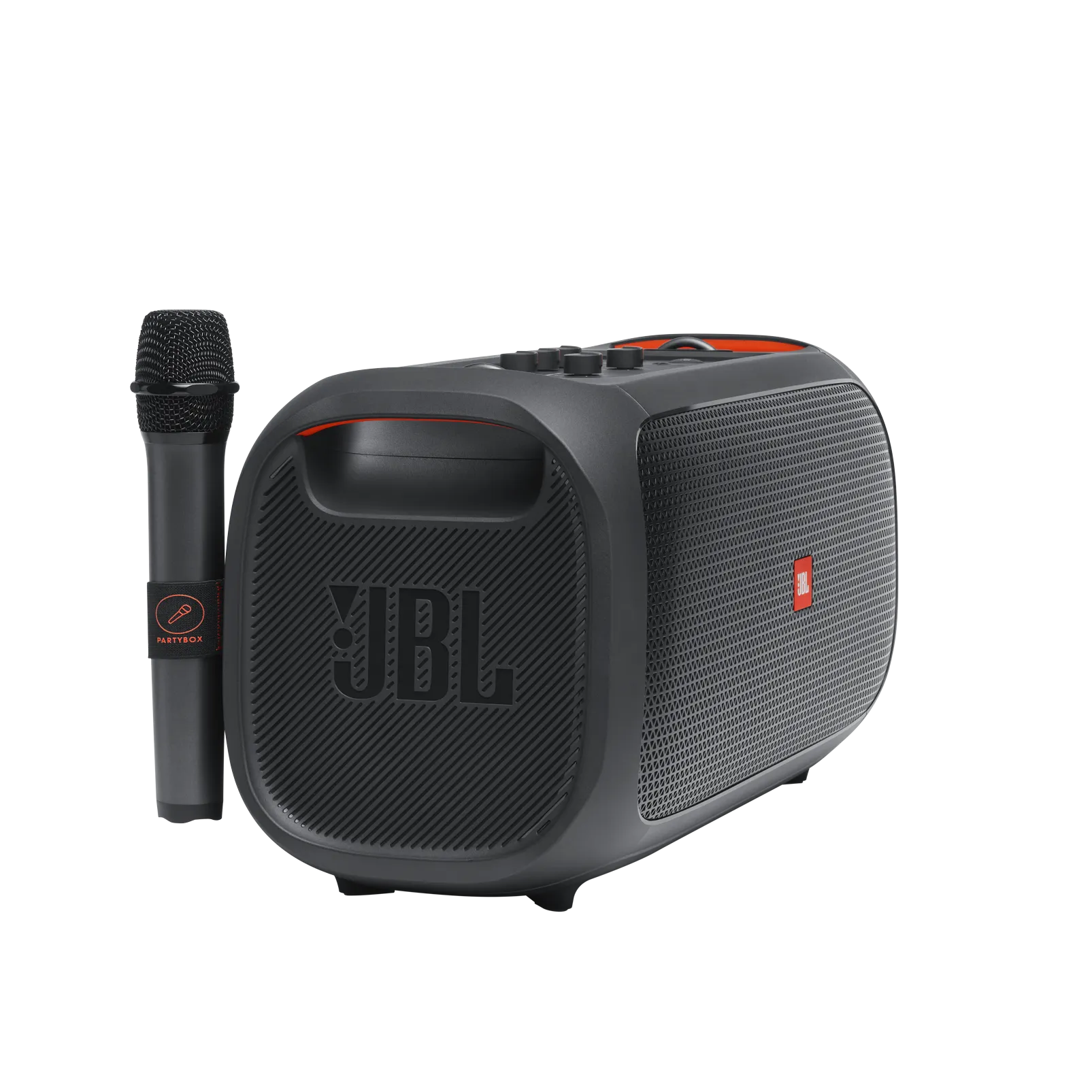 JBL Party Box On-The-Go Portable Party Speaker with Built-in Lights and Wireless Mic