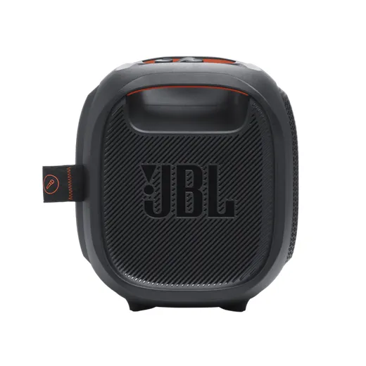 JBL Partybox On-The-Go Essential Portable Party Speaker with build-in lights and wireless mic