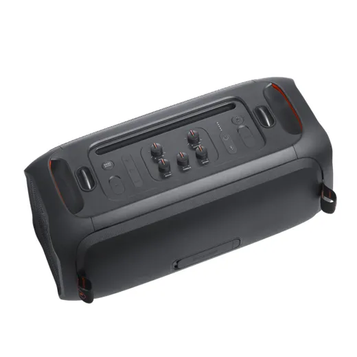 JBL Partybox On-The-Go Essential Portable Party Speaker with build-in lights and wireless mic