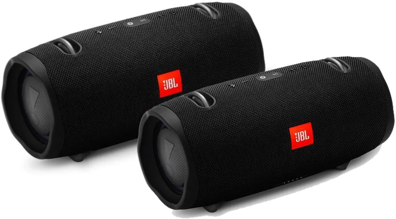 JBL Xtreme 2 Portable Wireless Bluetooth Speakers (2 Speaker Bundle)