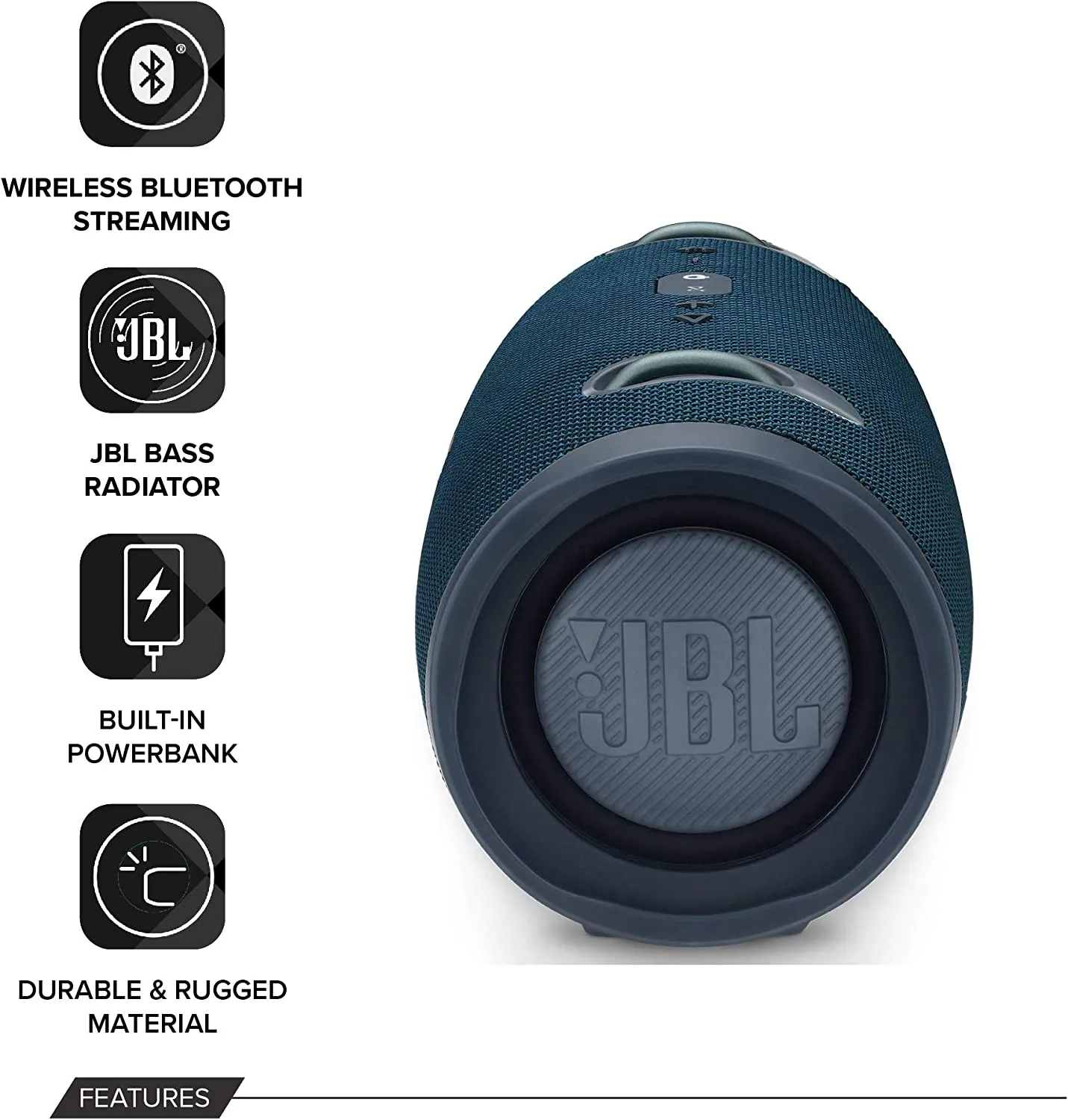 JBL Xtreme 2 Waterproof Portable Bluetooth Speaker