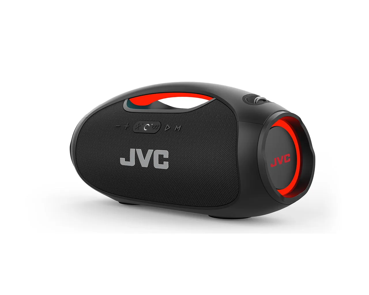 JVC Illuminated Portable Boom Box with 120W Power