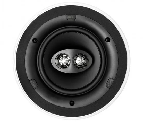 KEF Ci160CRds High Quality Stereo thin-bezel in-ceiling Speaker - 80W (Each)