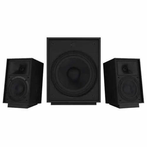 Klipsch ProMedia Heritage 2.1 Multimedia Speaker System Bluetooth Black