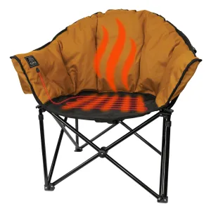 Kuma Outdoor Gear - Lazy Bear Heated Chair With Bluetooth- Sierra Black