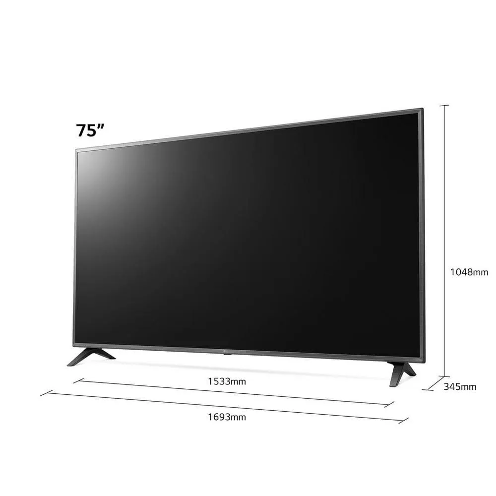 LG 75UP75006LC 75 inch 4K UHD HDR Smart LED TV (2021 Model) with Freeview Play, Prime Video, Netflix, Disney , Google Assistant and Alexa compatible