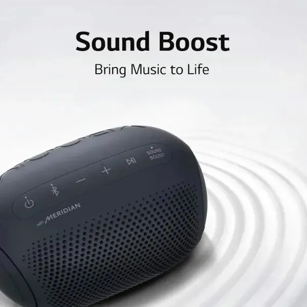 LG XBOOM Go PL2 Jellybean Wireless Bluetooth Portable Speaker Black