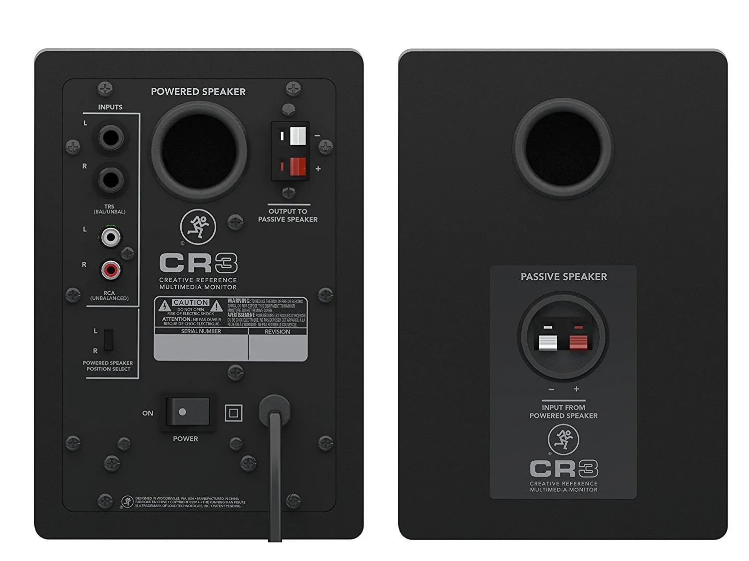 Mackie CR Series CR3 - 3" Creative Reference Multimedia Monitors (Pair)