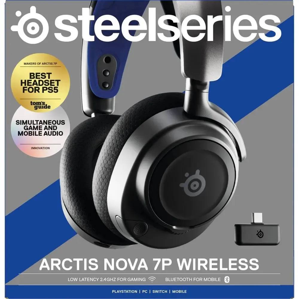 Open Box - SteelSeries Arctis Nova 7 Wireless Gaming Headset for PlayStation 5