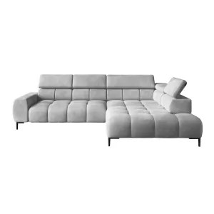 PALACE L 118" x 85" Wide Sectional with Electric Seat Extension