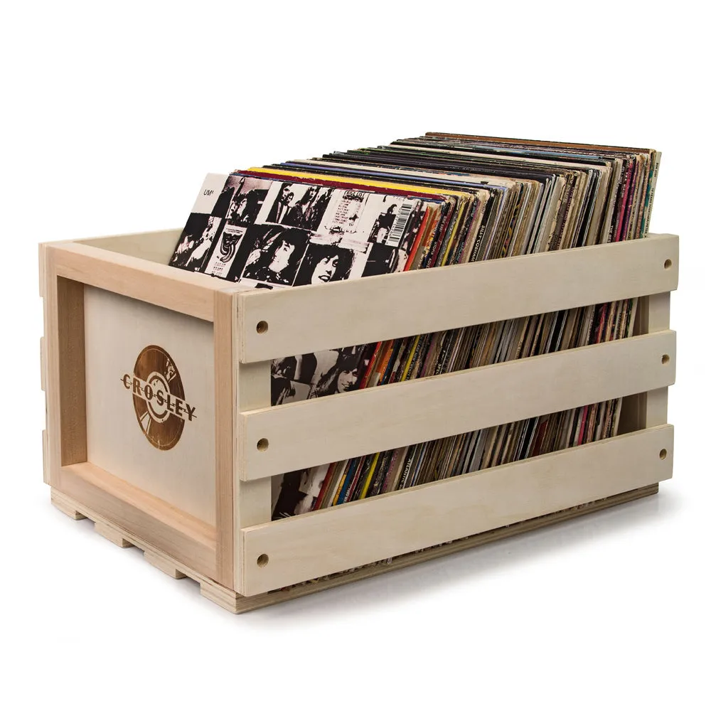 Portable 3-Speed Bluetooth Turntable Set   Crate - Victrola