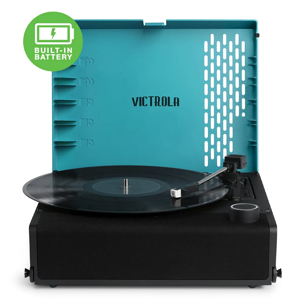 Portable Bluetooth Turntable & Record Storage Set - Victrola