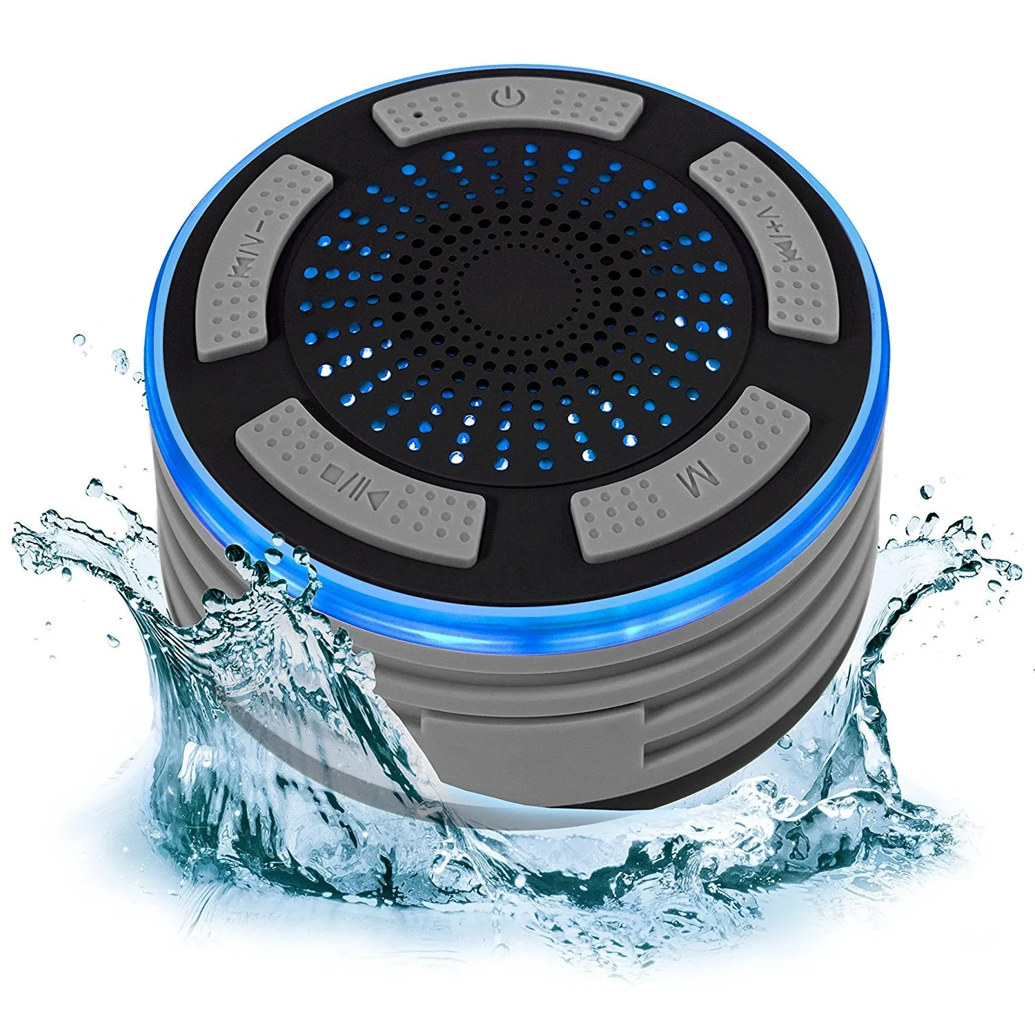 Portable Wireless Bluetooth Speaker Waterproof Splashproof with mic Handsfree