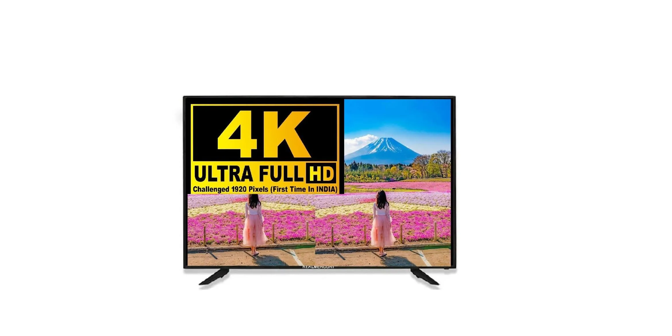 REAL MERCURY 32 inches 4k 80(cm) QLED h9 Series