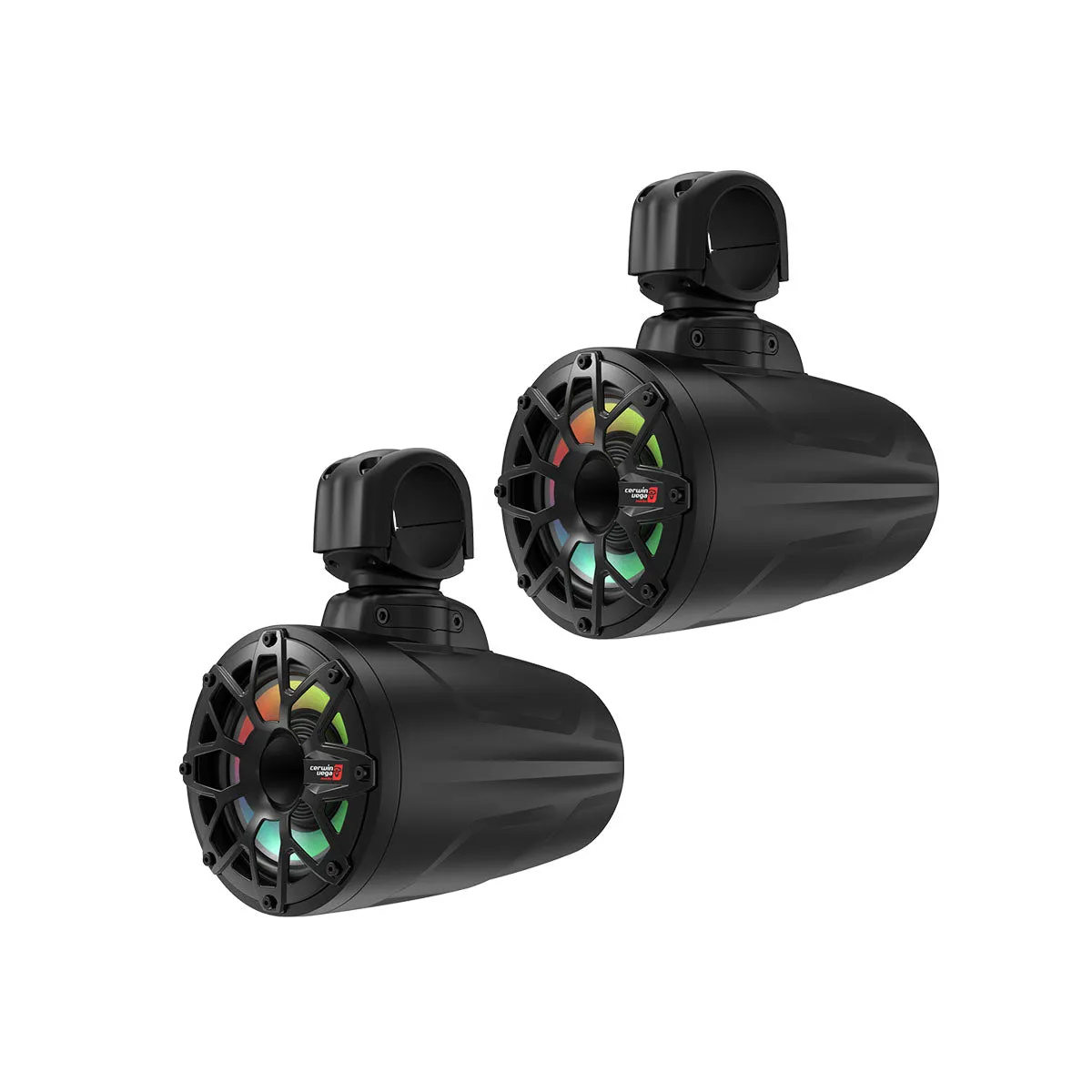 RPM Stroker 2-Way 6.5" Long Pod Speaker System (Pair) - Black - SL65F4B