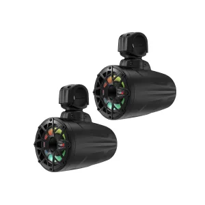 RPM Stroker 2-Way 6.5" Long Pod Speaker System (Pair) - Black - SL65F4B