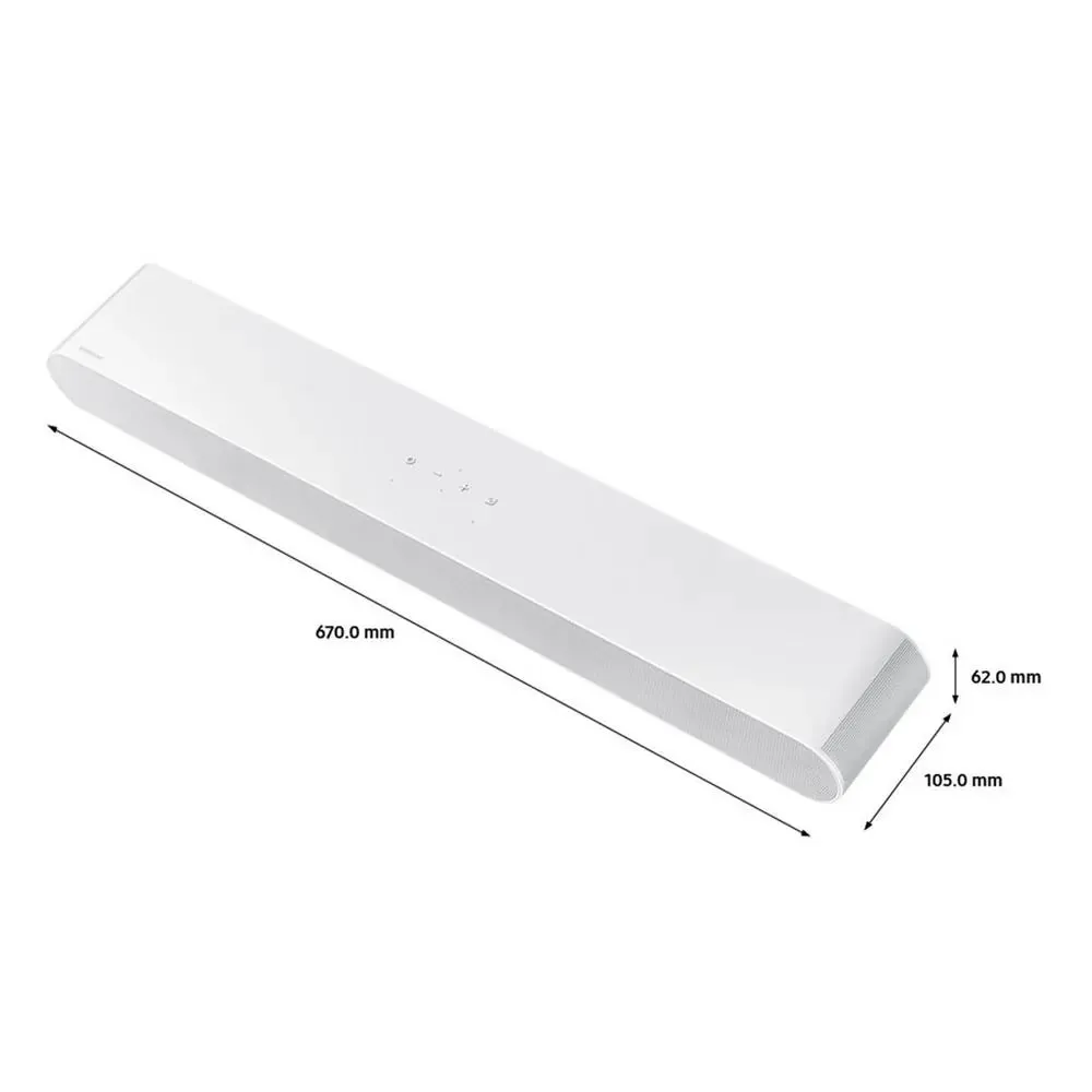 Samsung HWS61DXU 200W 5.0ch All-in-One Wireless Soundbar, White