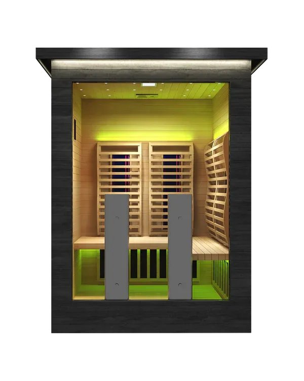 Sun Home Luminar™ Outdoor 2-Person Full-Spectrum Infrared Sauna