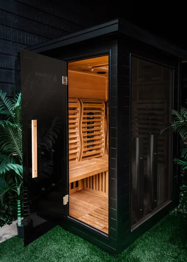 Sun Home Luminar™ Outdoor 2-Person Full-Spectrum Infrared Sauna