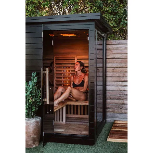 Sun Home Luminar™ Outdoor 2-Person Full-Spectrum Infrared Sauna