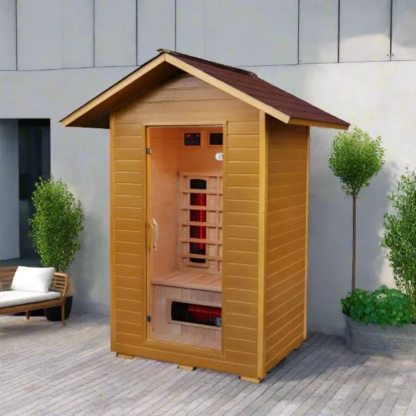 Sunray Burlington 2 Person Outdoor Infrared Sauna