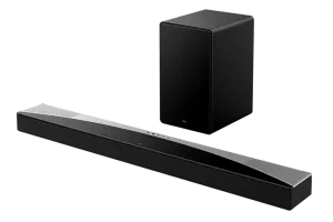 TCL Q75H 620W 5.1.2ch Wireless Sound bar & Subwoofer, Dark Titanium