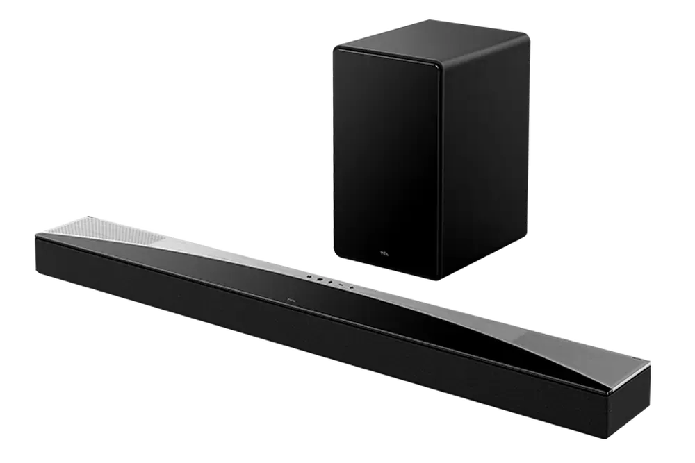 TCL Q75H 620W 5.1.2ch Wireless Sound bar & Subwoofer, Dark Titanium