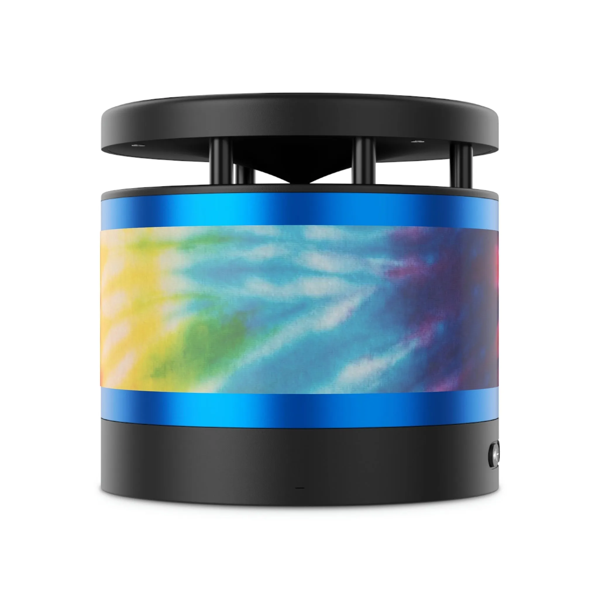 Tie-Dye Metal Bluetooth Speaker and Wireless Charging Pad