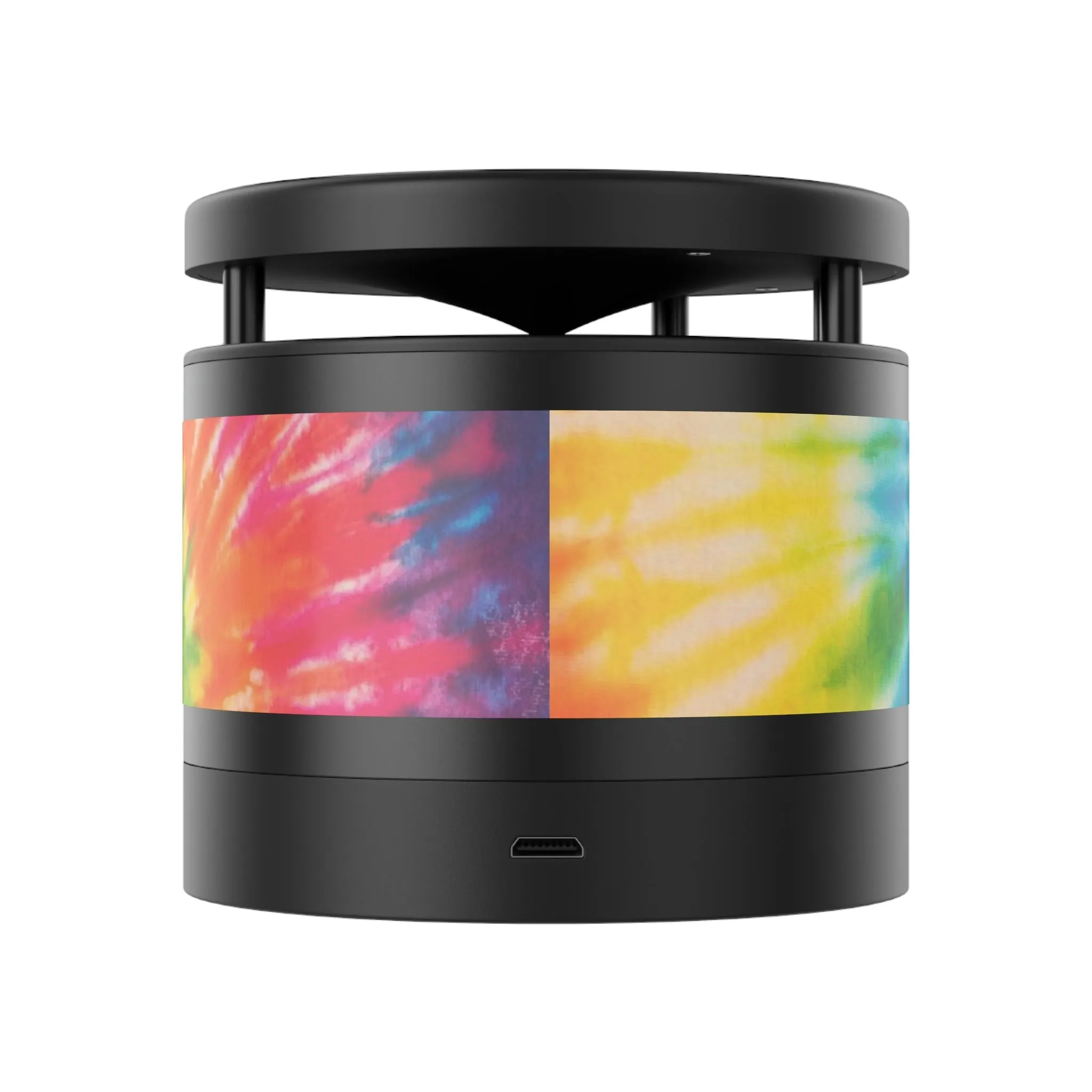 Tie-Dye Metal Bluetooth Speaker and Wireless Charging Pad