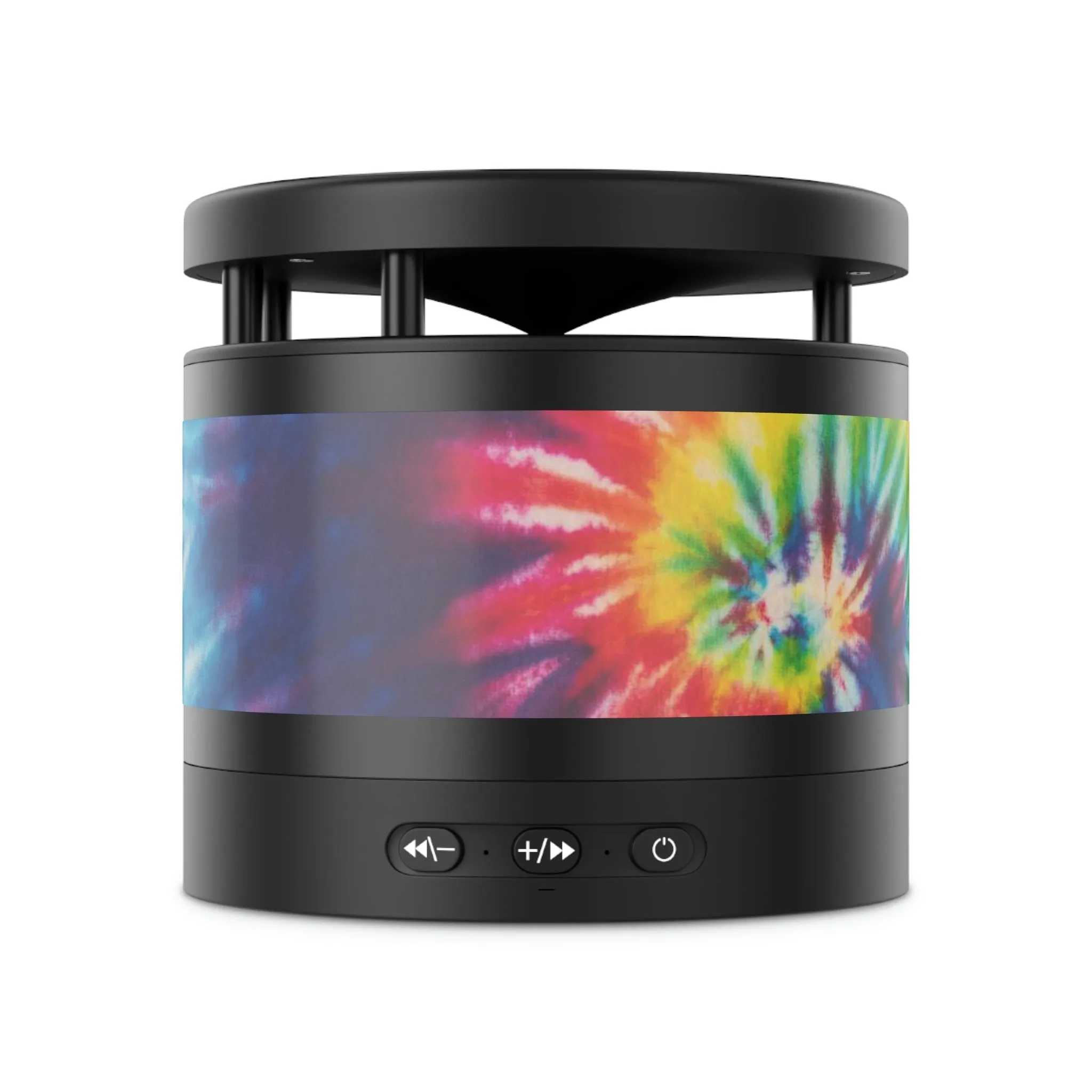 Tie-Dye Metal Bluetooth Speaker and Wireless Charging Pad