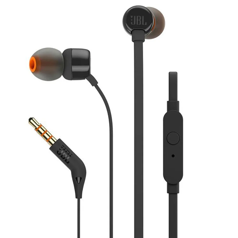 Ultimate Ears BOOM 3 Portable Wireless Bluetooth Speaker (Jungle Grey) and JBL T110 in Ear Headphones Black