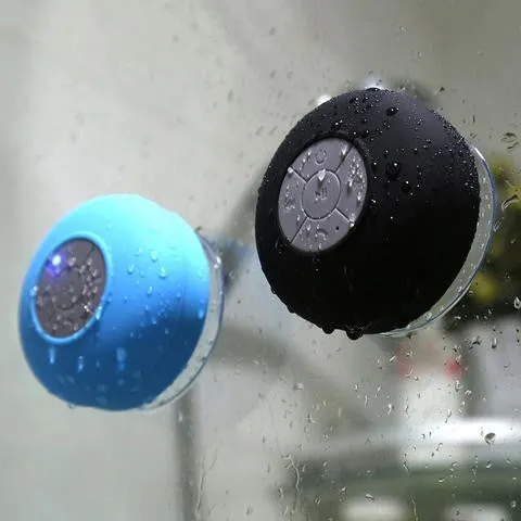 Waterproof Bluetooth Speaker for the Shower and Poolside