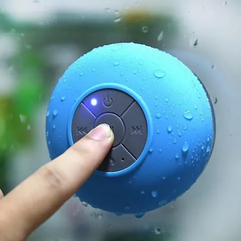 Waterproof Bluetooth Speaker for the Shower and Poolside